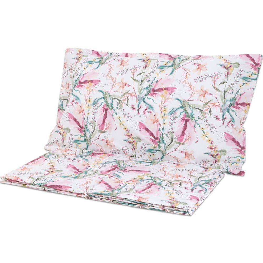 Completo Lenzuola Style Gemma Fuxia Matrimoniale