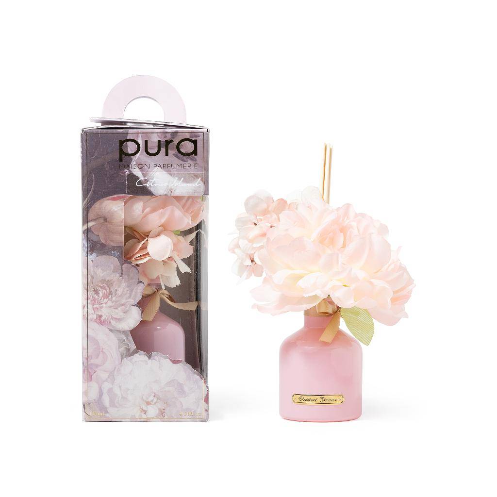 Diffusore in vetro per ambiente con Fiori Citrus Island 120 ml