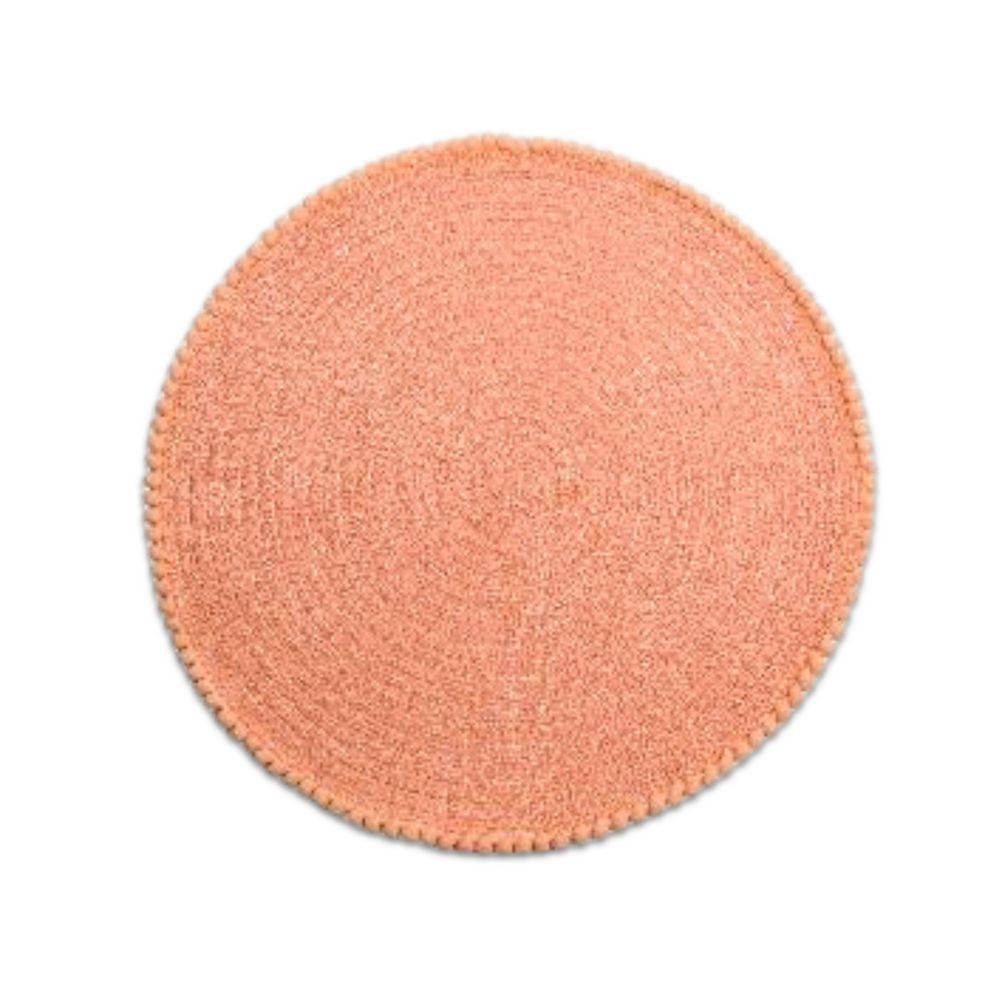 Sottopiatto Intrecciato Arancio 38 cm