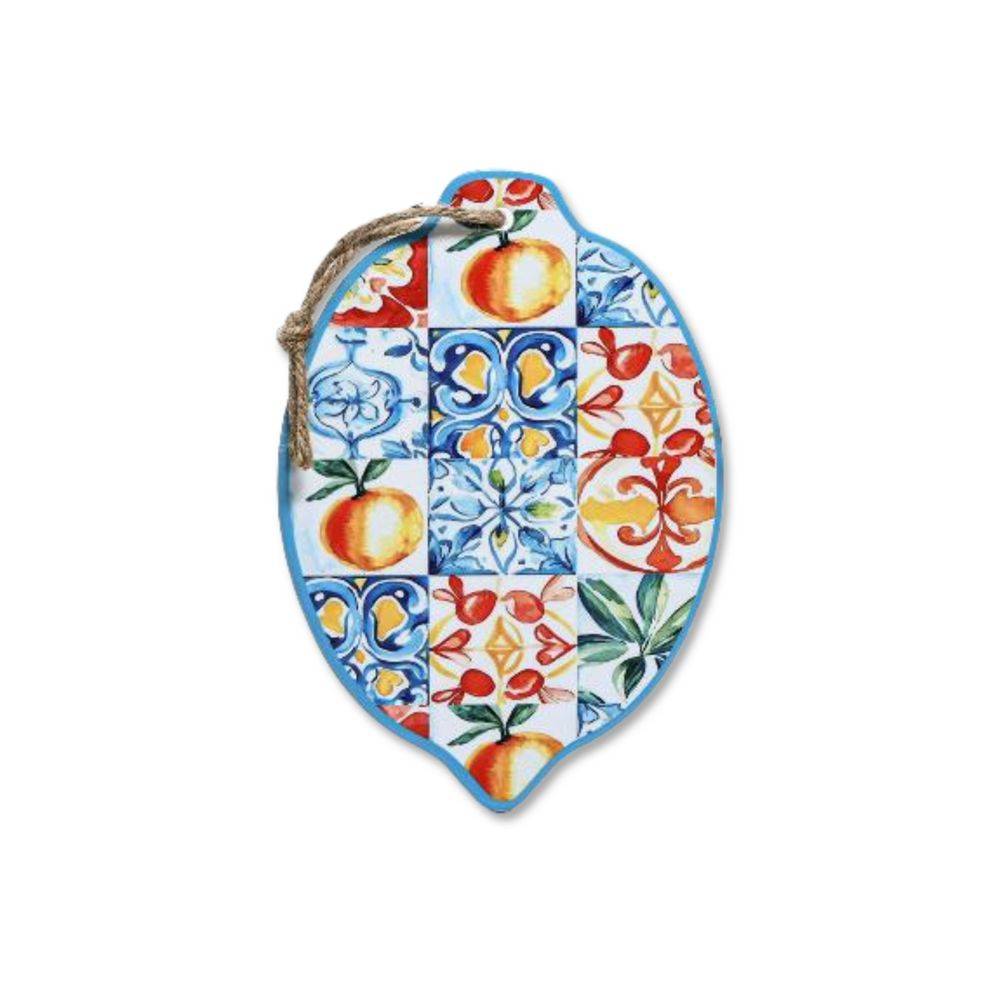 Piastrella sottopentola Lemon Maioliche