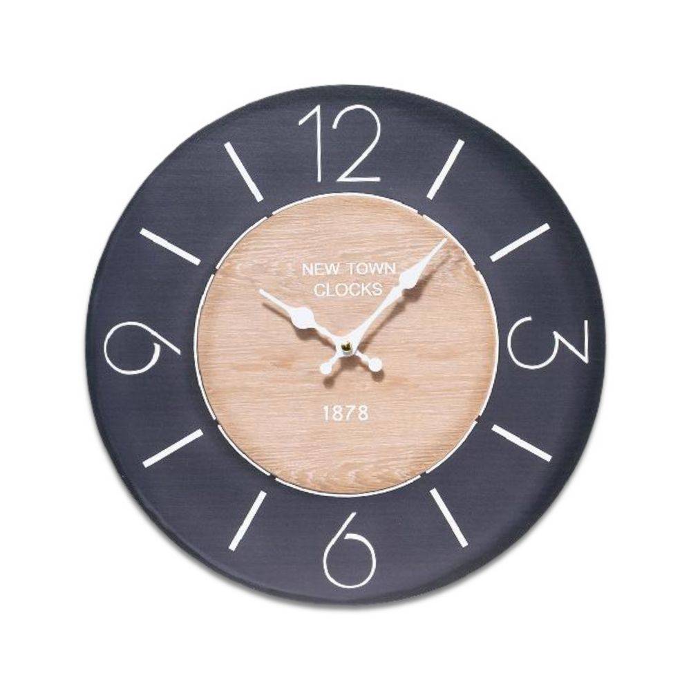  Orologio da parete Nero D. 33 cm