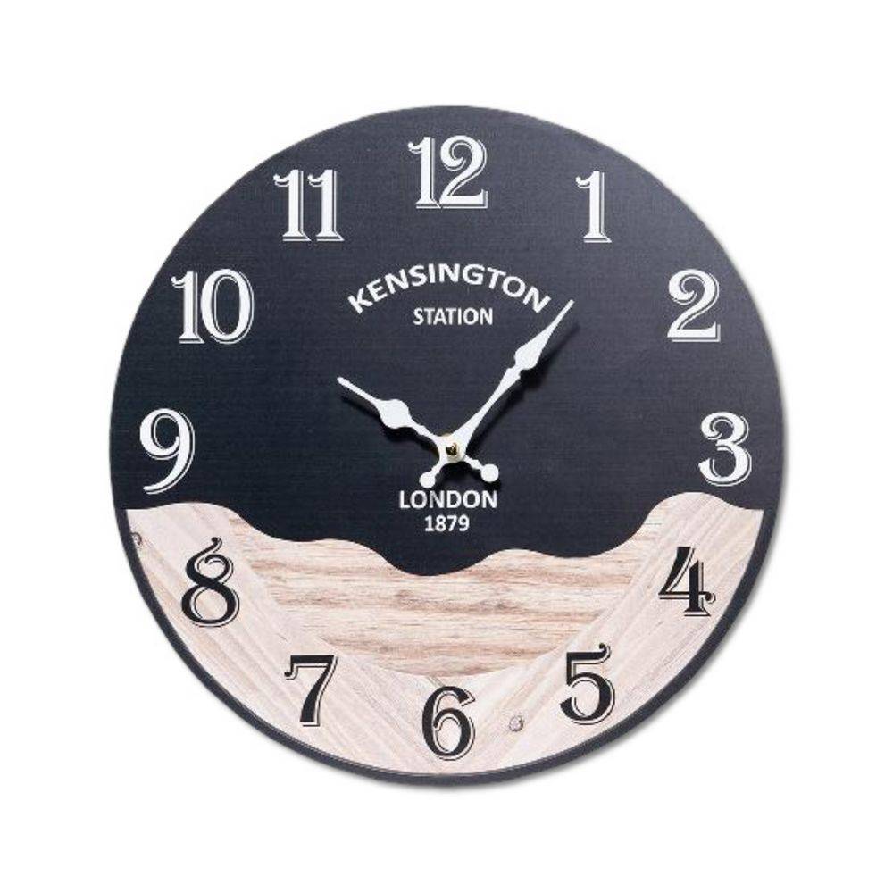  Orologio da parete Kensington Nero D. 33 cm