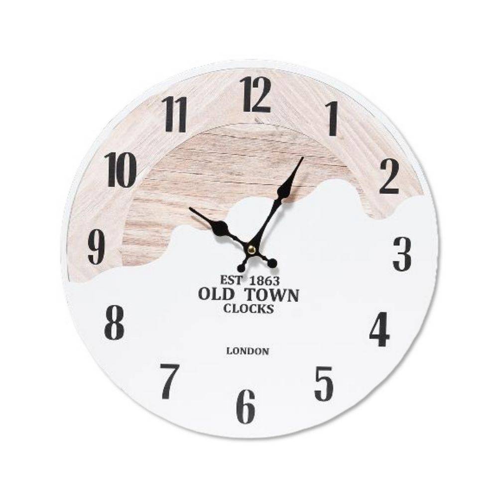  Orologio da parete Kensington Bianco D. 33 cm