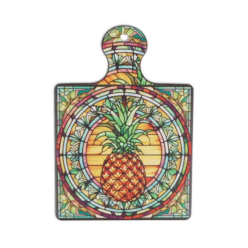 Piastrella sottopentola in Ceramica Decorata Ananas