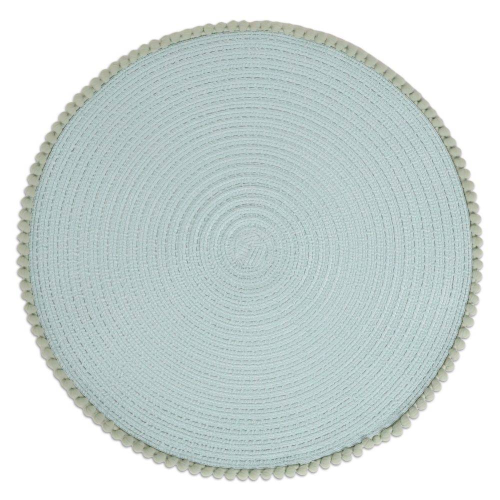 Sottopiatto Intrecciato Azzurro 38 cm