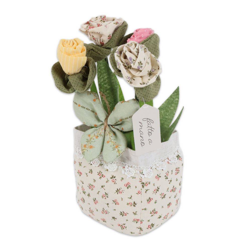 Fermaporta Cestino Rose