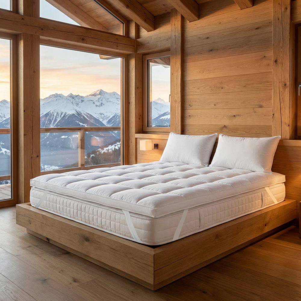 Topper Materasso 170x200 5 Stars Effetto Piuma 5 cm