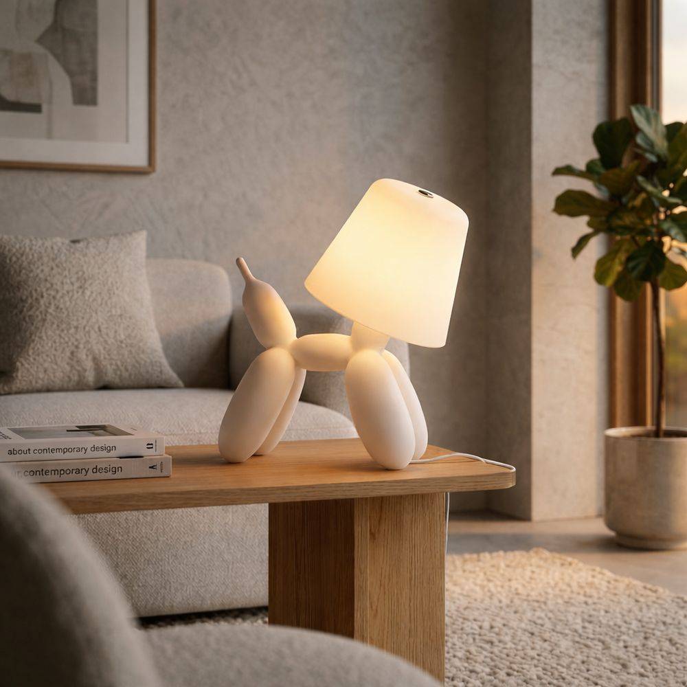 Lampada LED Puppy Bianca 