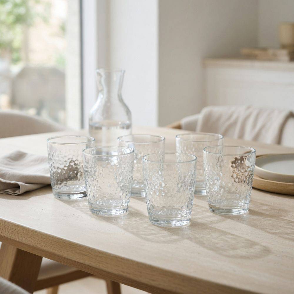 Set 6 Bicchieri in Vetro Costanza DIS. 2