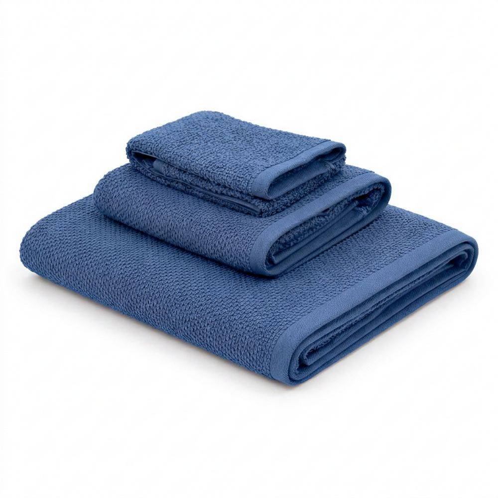 Asciugamano chicco di riso Blu