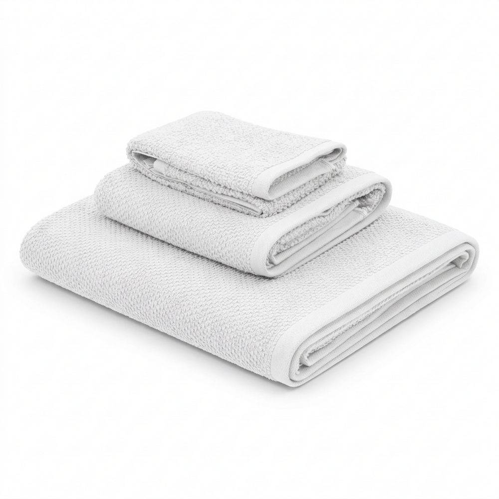 Set 3 pezzi chicco di riso Bianco