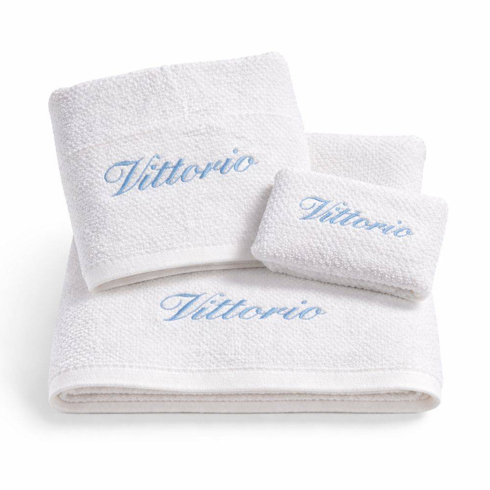 Set 3 pezzi Chicco di riso bianco Personalizzato