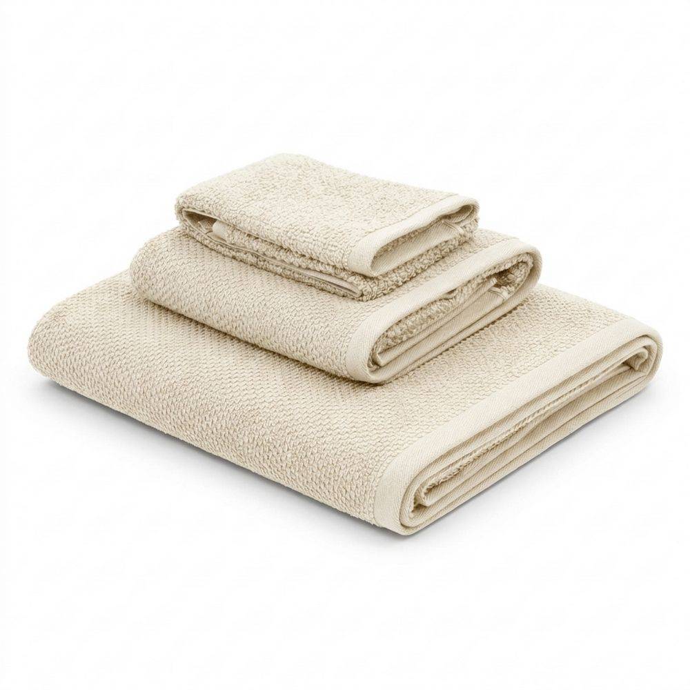 Set 3 pezzi Chicco di riso panna Personalizzato