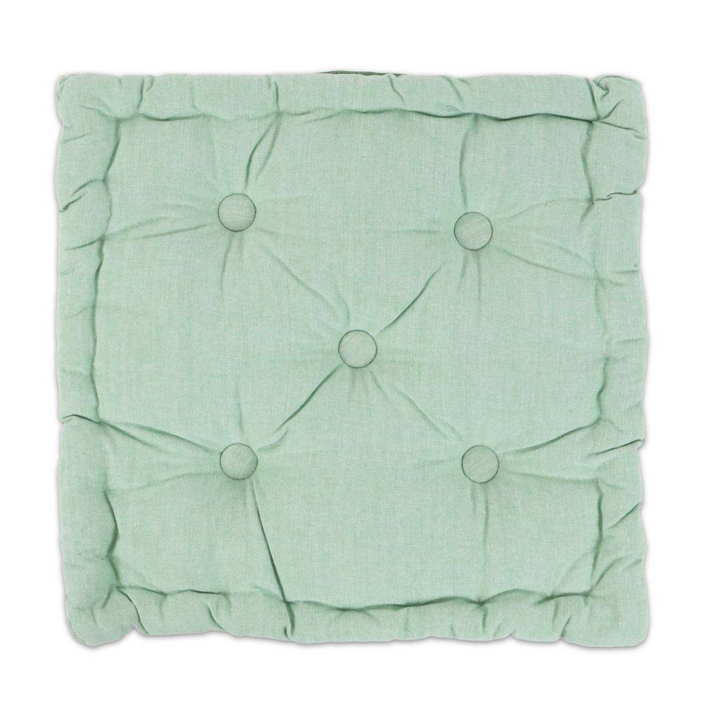 Cuscino Mattonella Scozia Verde Salvia 40 x 40 H 10