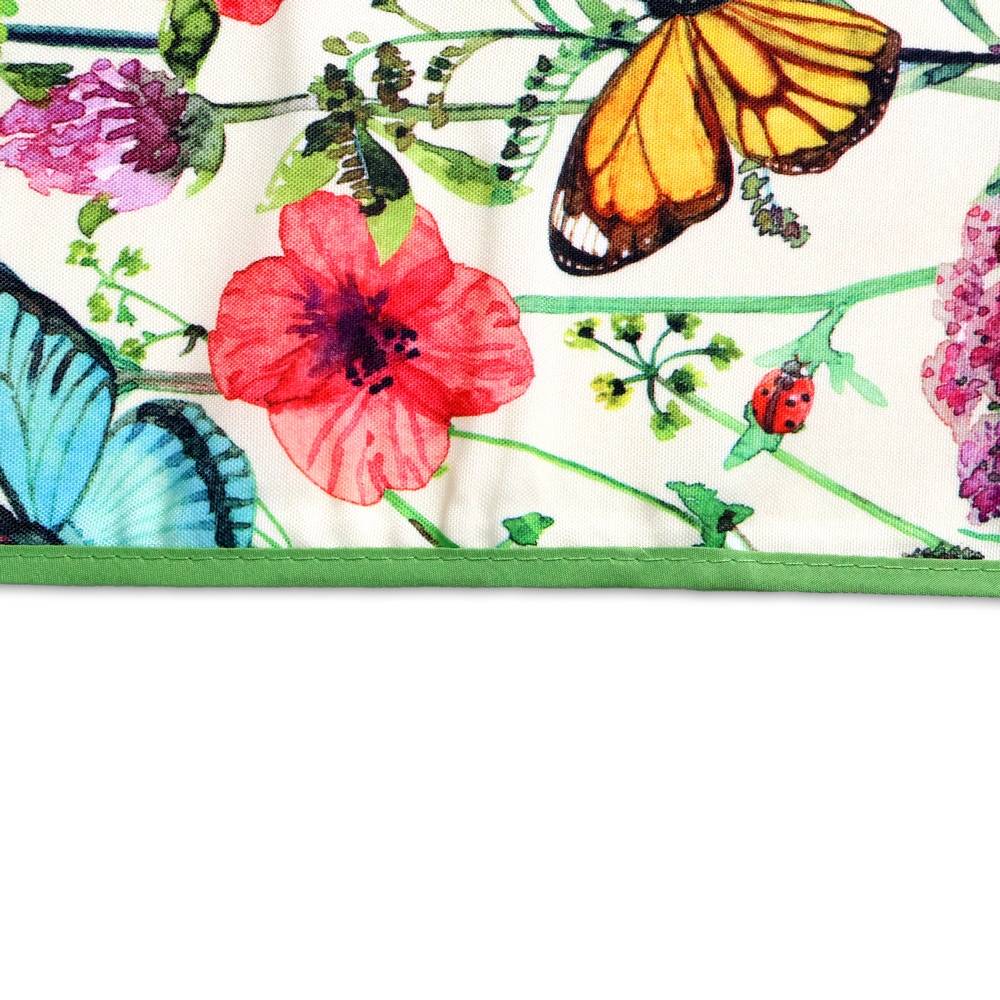 Tovaglia Antimacchia Splash Fiori di Prato Farfalle 140 x 300