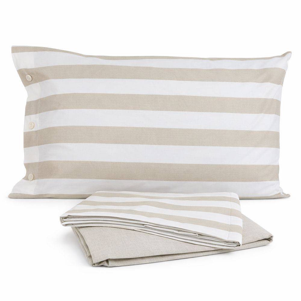 Lenzuolo Copriletto Lumiere Cavalieri Riga Beige VAR. 10