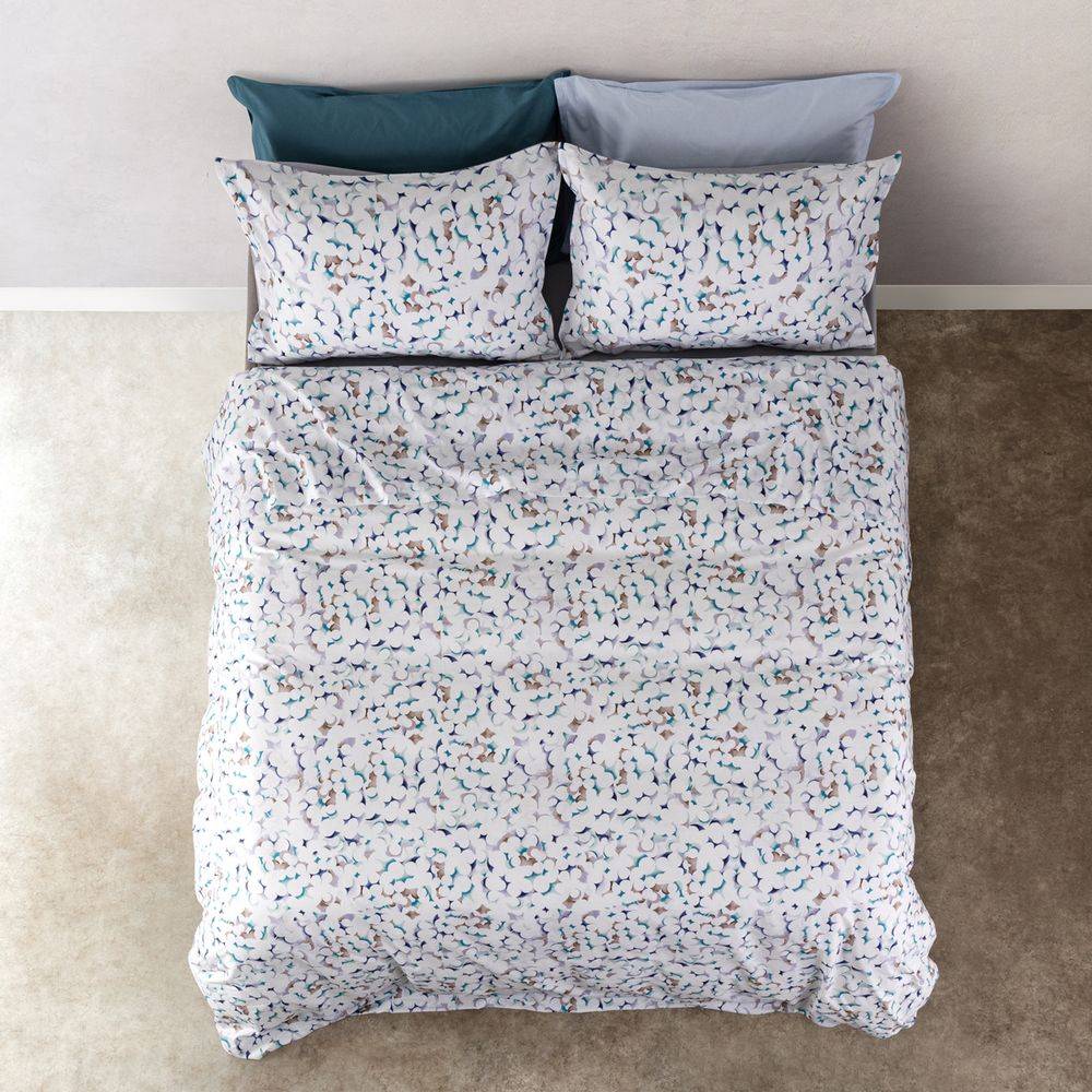 Completo Lenzuola Day Dream Bubble Azzurro Matrimoniale