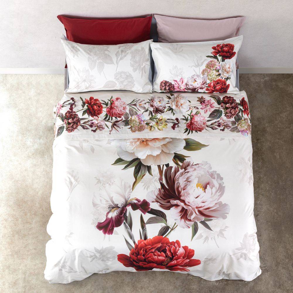 Completo Letto Balza a Giorno Flower Power Matrimoniale