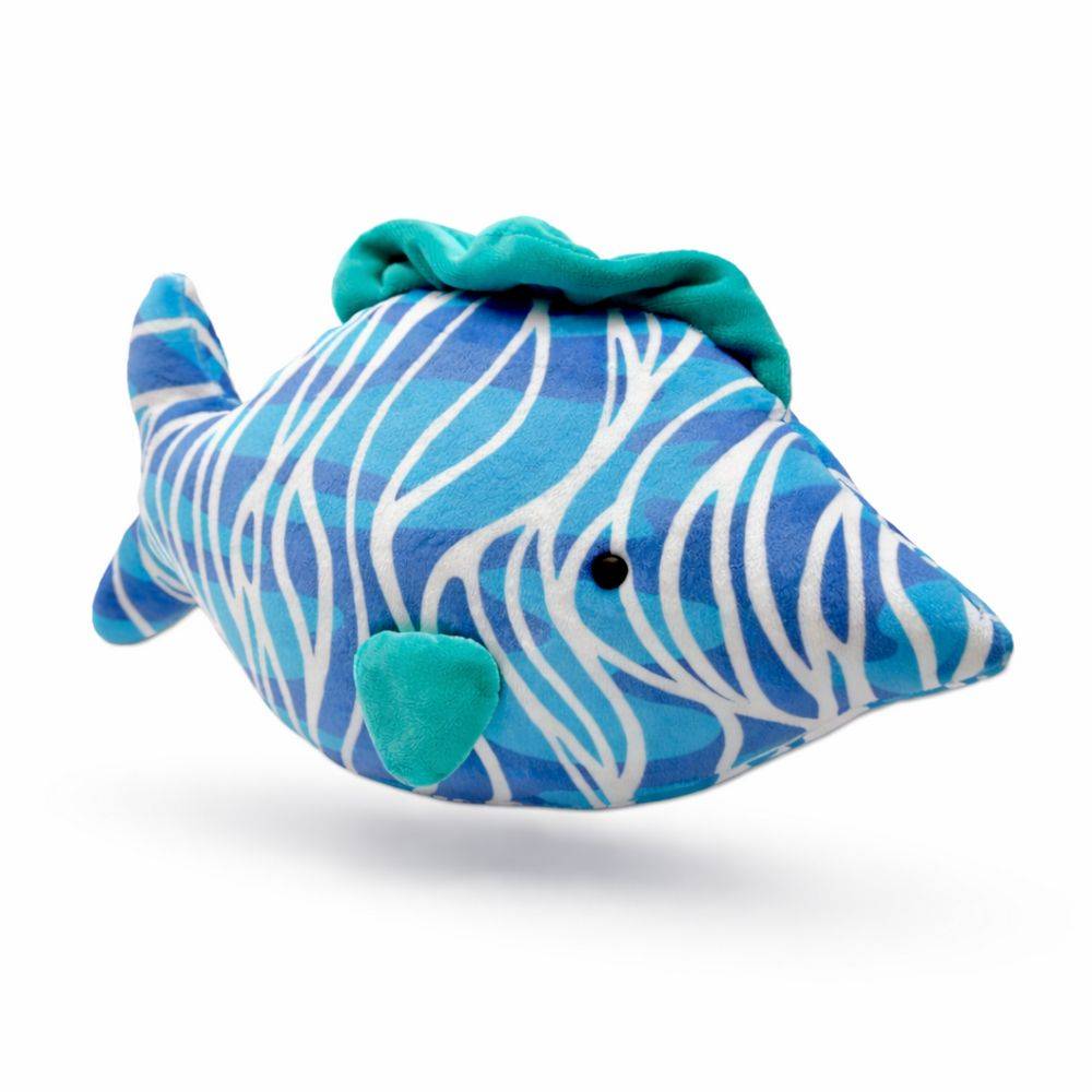 Fermaporta in Tessuto Pesce Azzurro