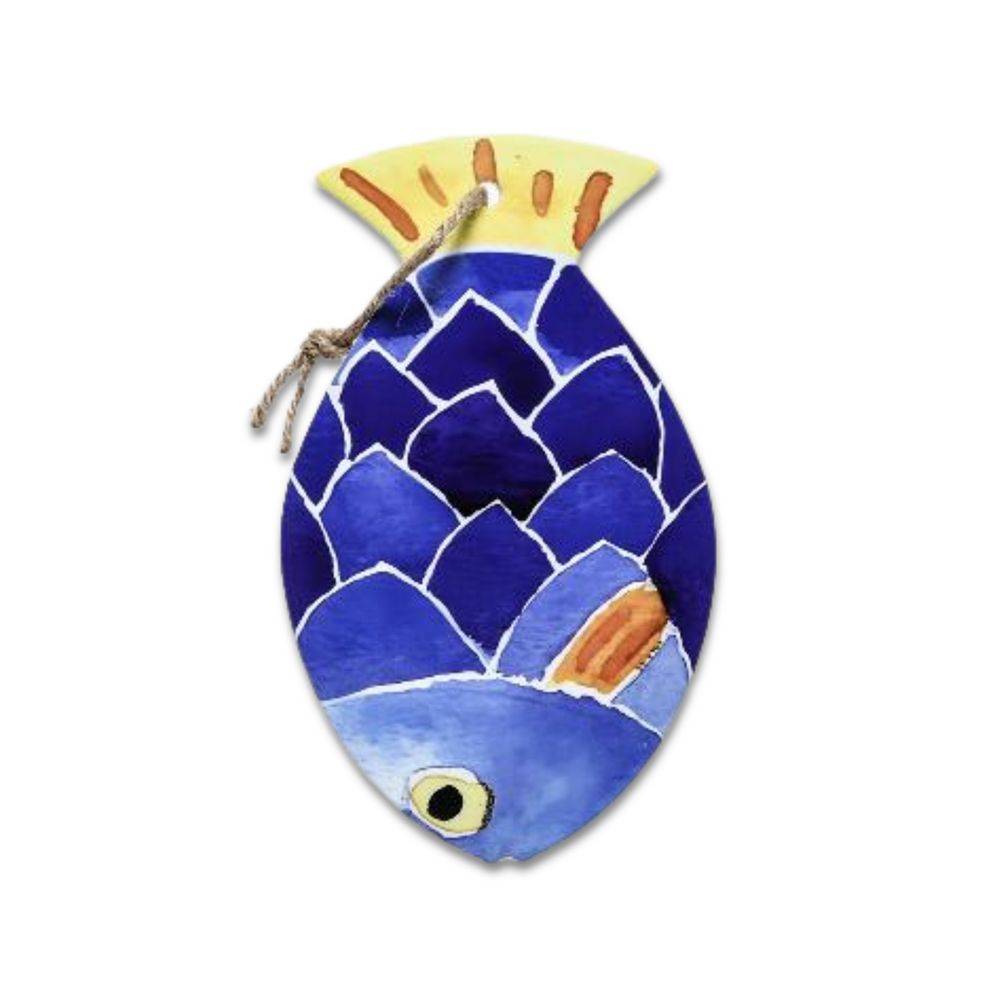 Piastrella sottopentola Pesce Pinna Gialla