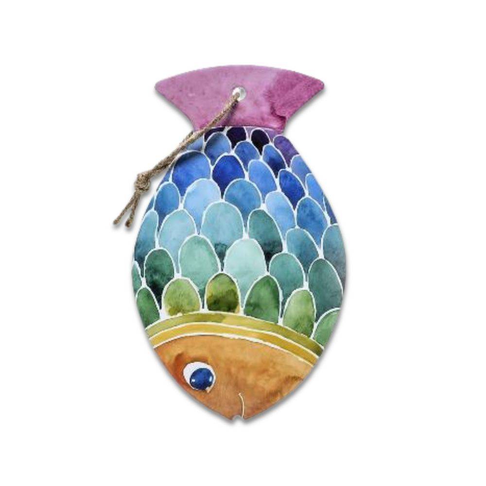 Piastrella sottopentola Pesce Multicolor