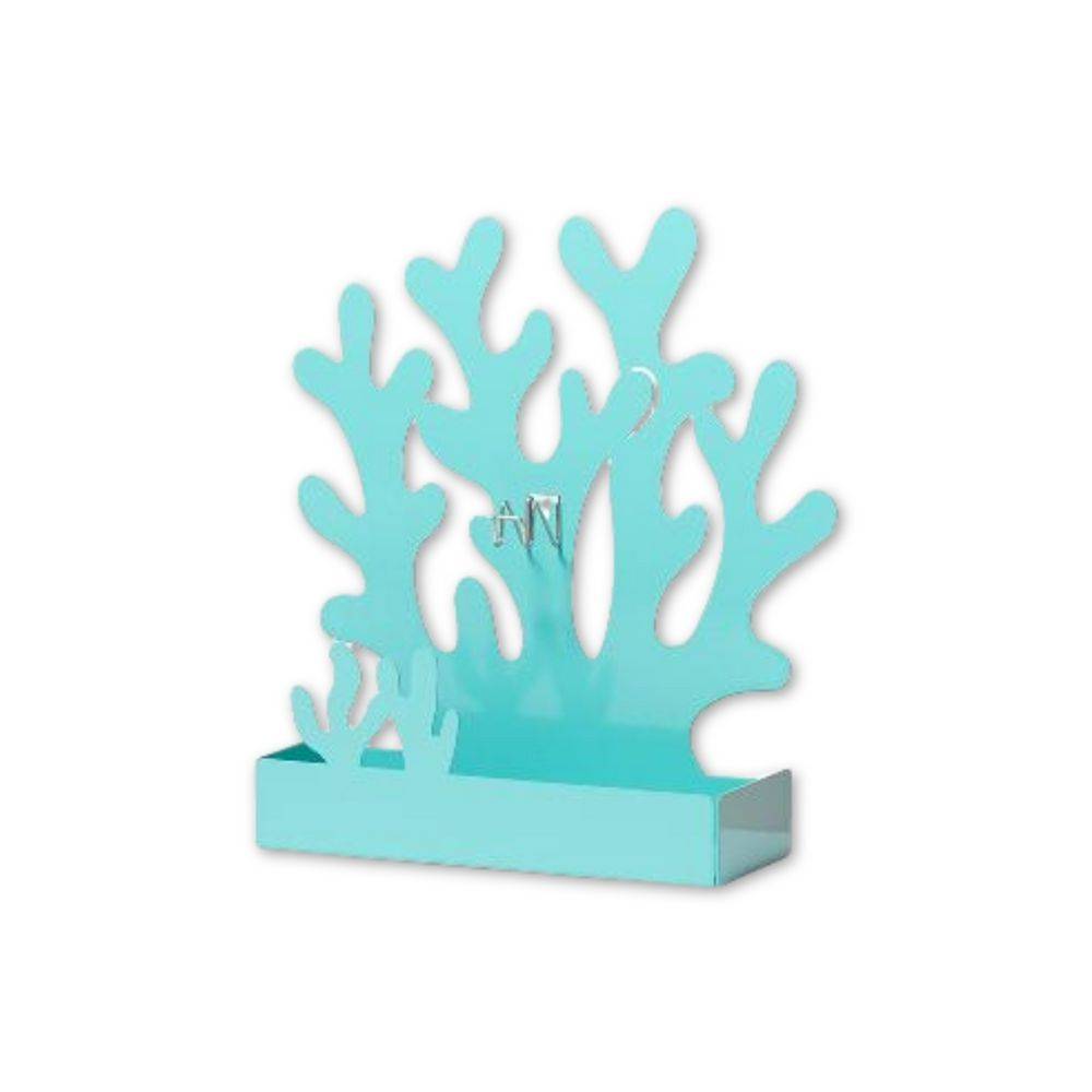 Porta zampirone in Metallo Corallo Tiffany 17 x 5 x H. 18