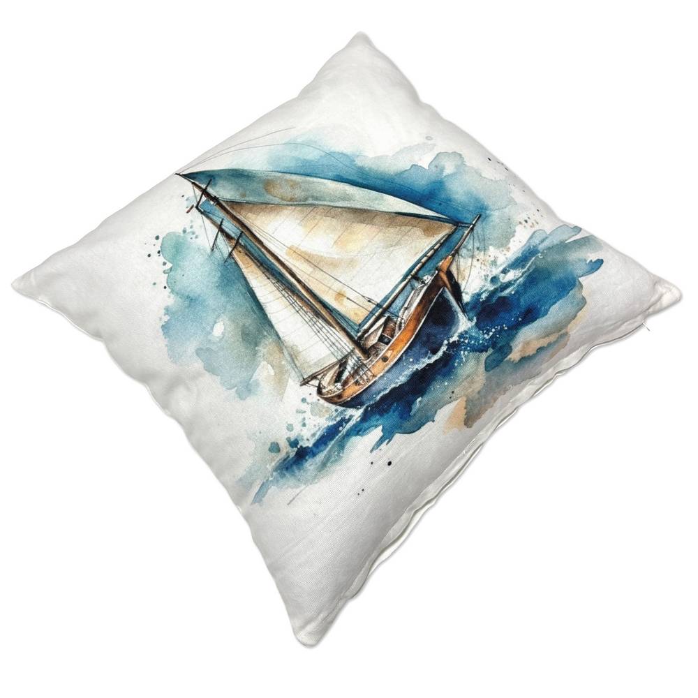 Federa cuscino Hali barca a vela  45x45