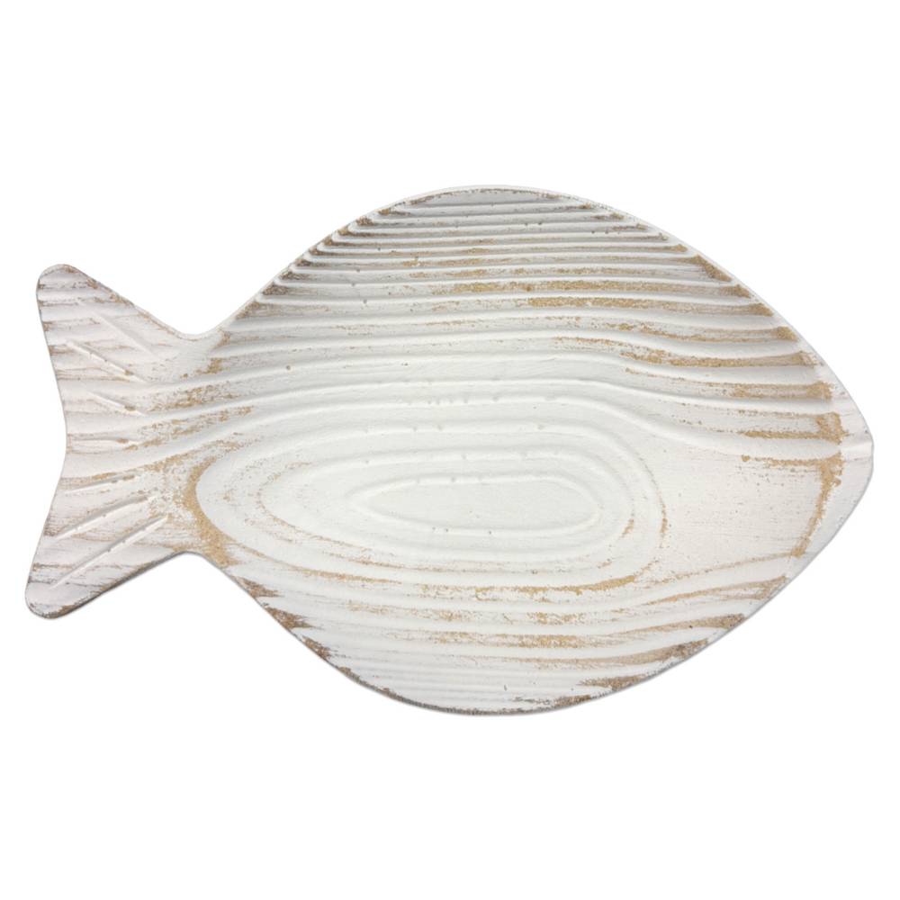 Vassoio in Legno Pesce Bianco