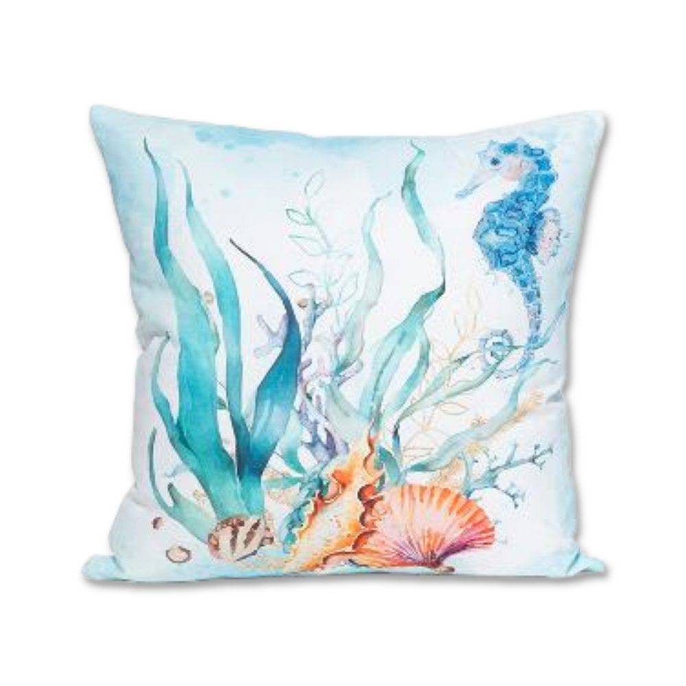 Cuscino in Microfibra Alga e Cavalluccio 40 x 40