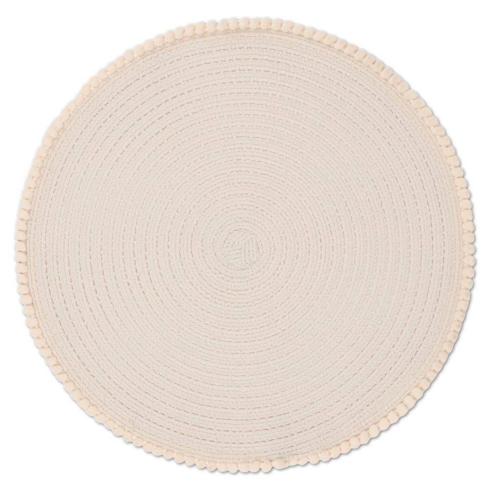 Sottopiatto Intrecciato Panna 38 cm