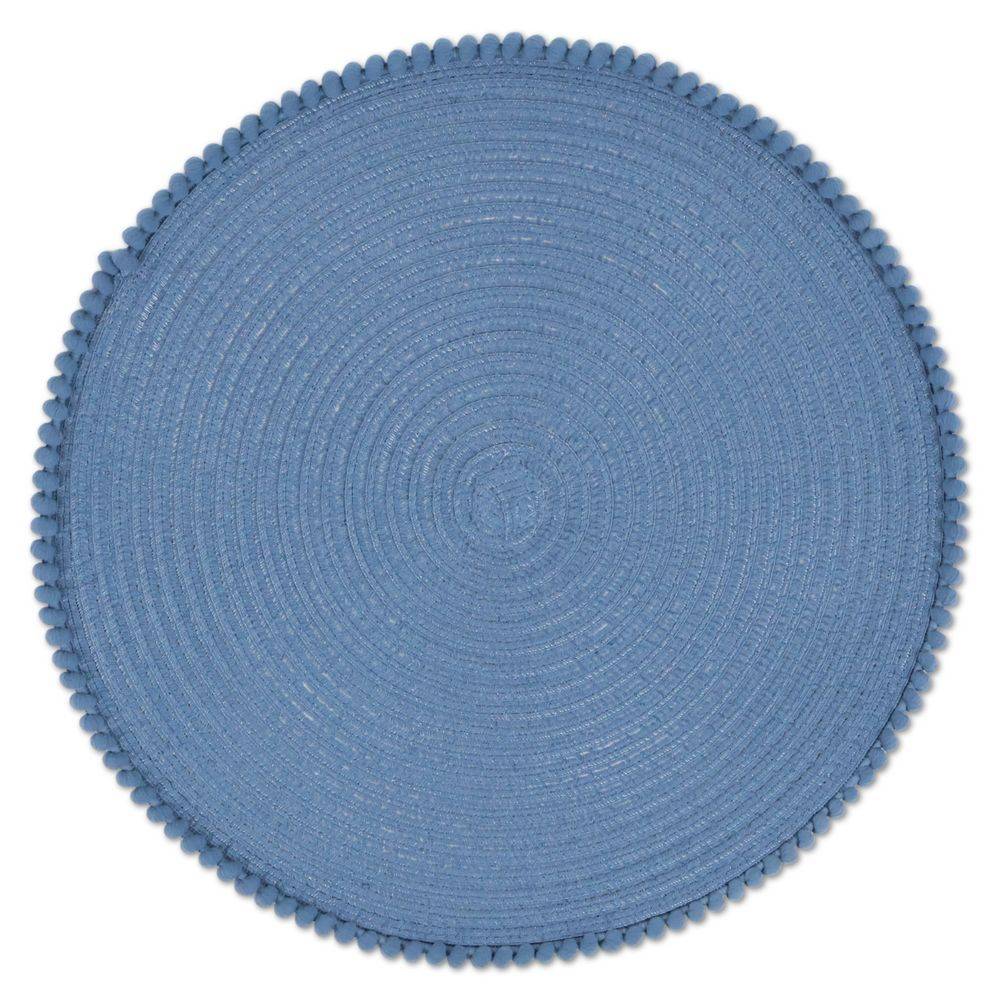 Sottopiatto Intrecciato Blu 38 cm