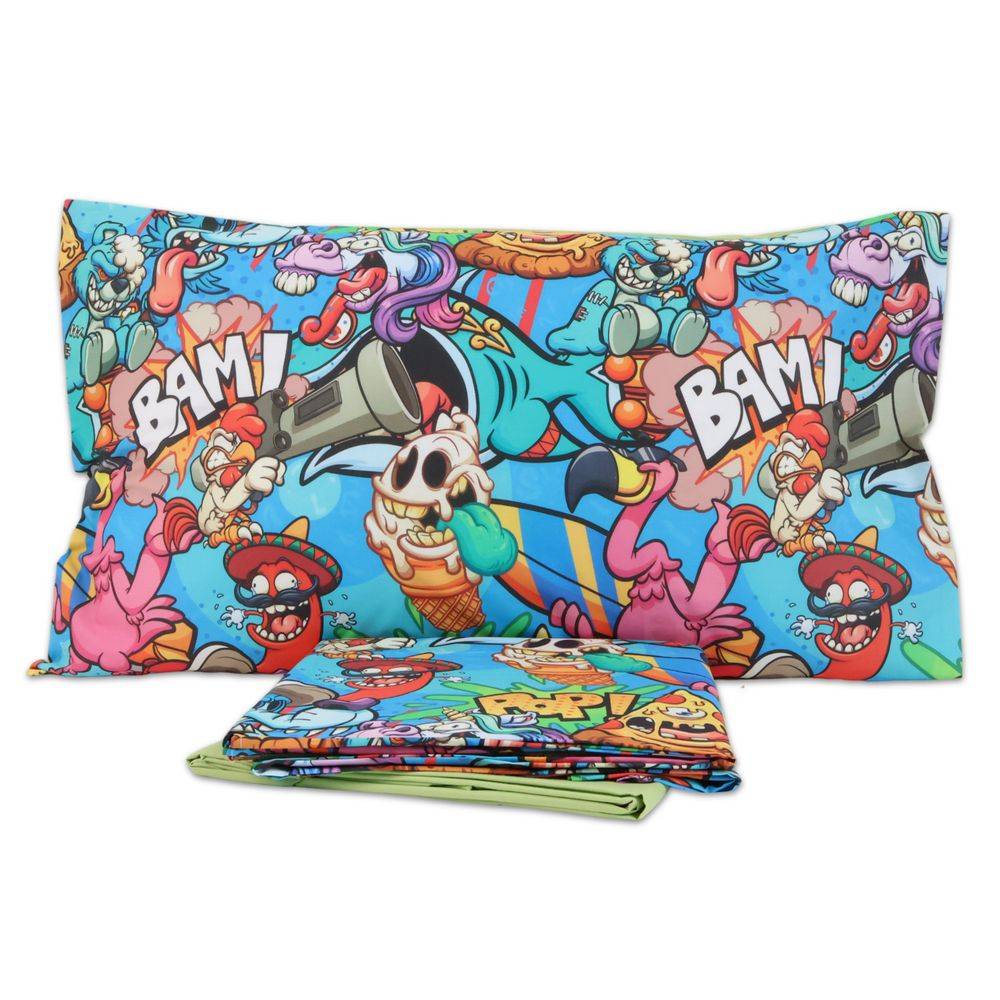 Completo Lenzuola Pizza Pazza Piazza e mezzo