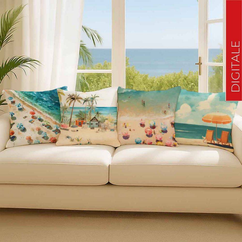 Federa cuscino Priya DIS. D 45x45