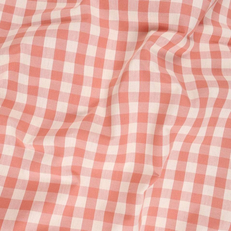 Runner su misura Indanthreen Quadretto Rosa Antico