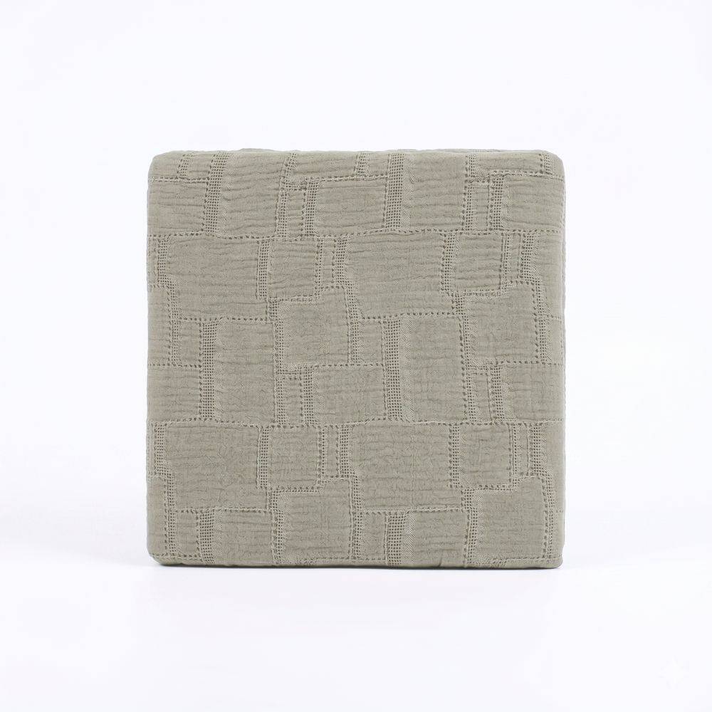 Copridivano Copriletto Jacquard Mirion Verde 260x260 