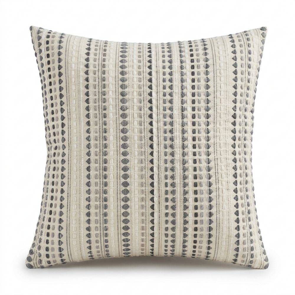 Federa Cuscino Jacquard Clarice Grigio 45x45