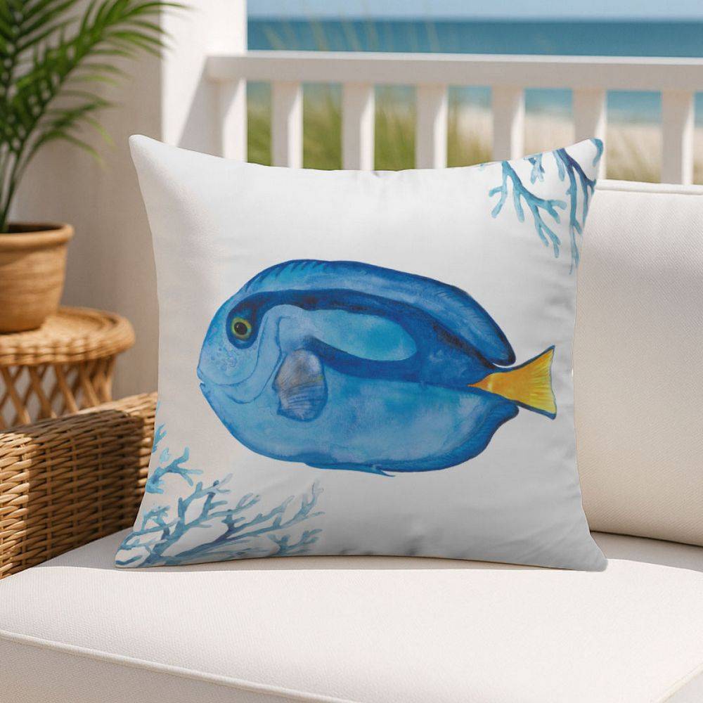 Federa cuscino Stampa digitale Santorini Pesce Luna 45x45