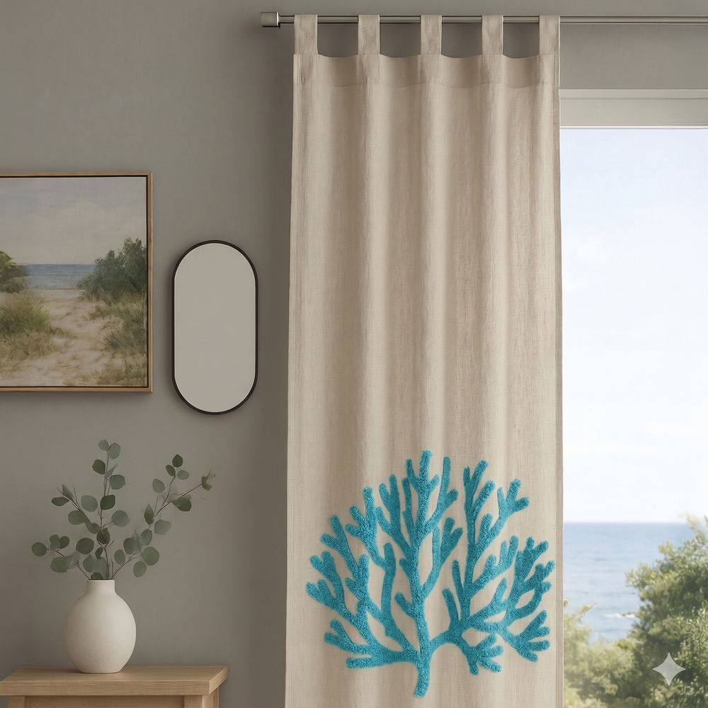 Tendone con passanti punto Spugna Marine Tiffany 150x290