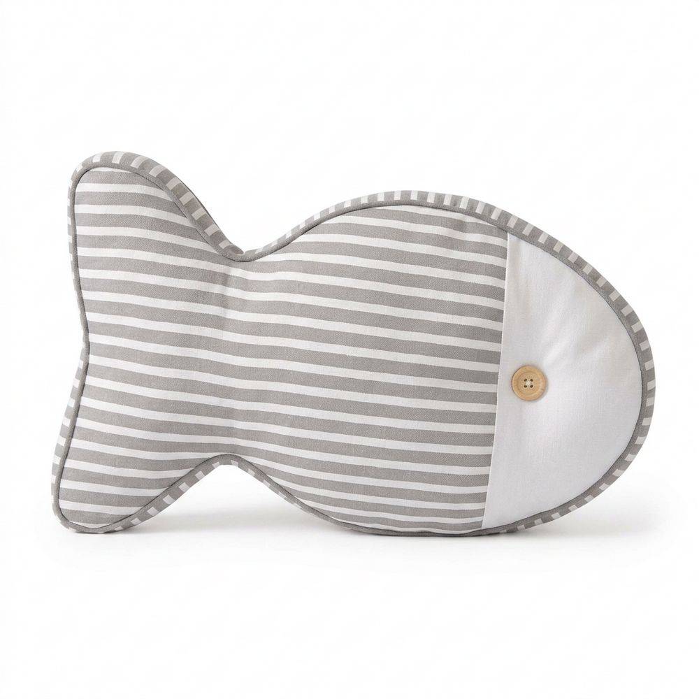 Cuscino Sagomato Ody Grigio 45 x 23