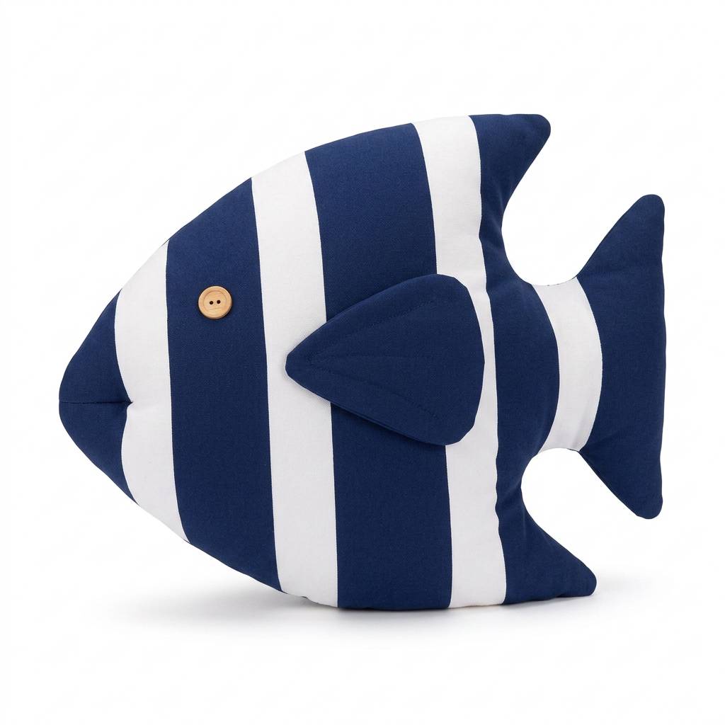 Cuscino Sagomato Rodi Blu 42 x 38