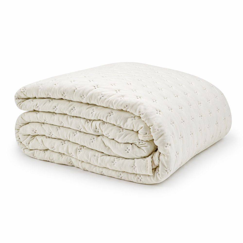 Quilt copriletto Double face Lila Naturale Tortora Matrimoniale