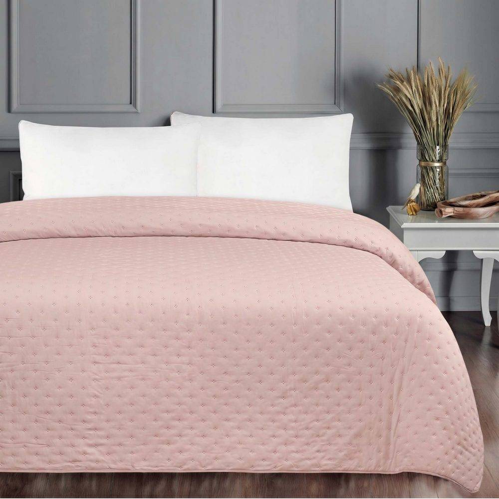Quilt copriletto Double face Lila Rosa Ciclamino Singolo