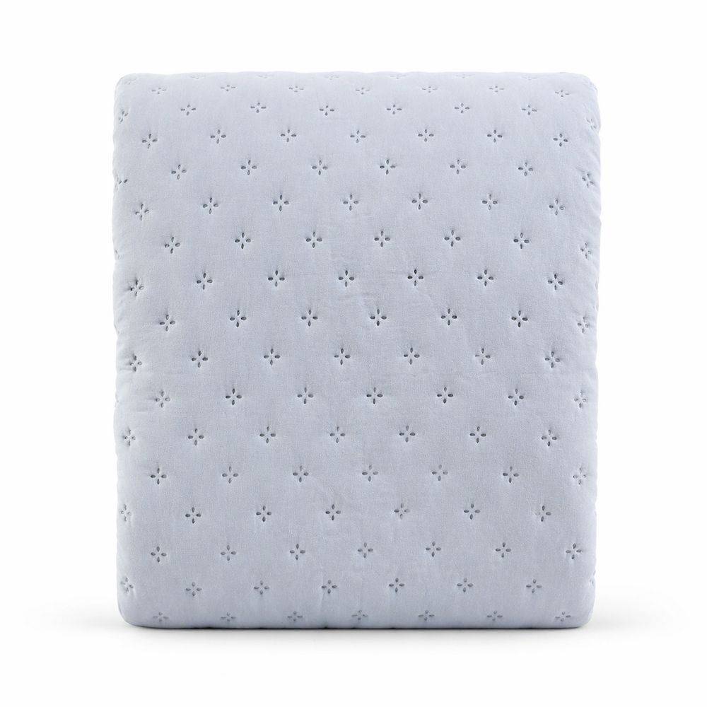 Quilt copriletto Double face Lila Perla Grigio Matrimoniale