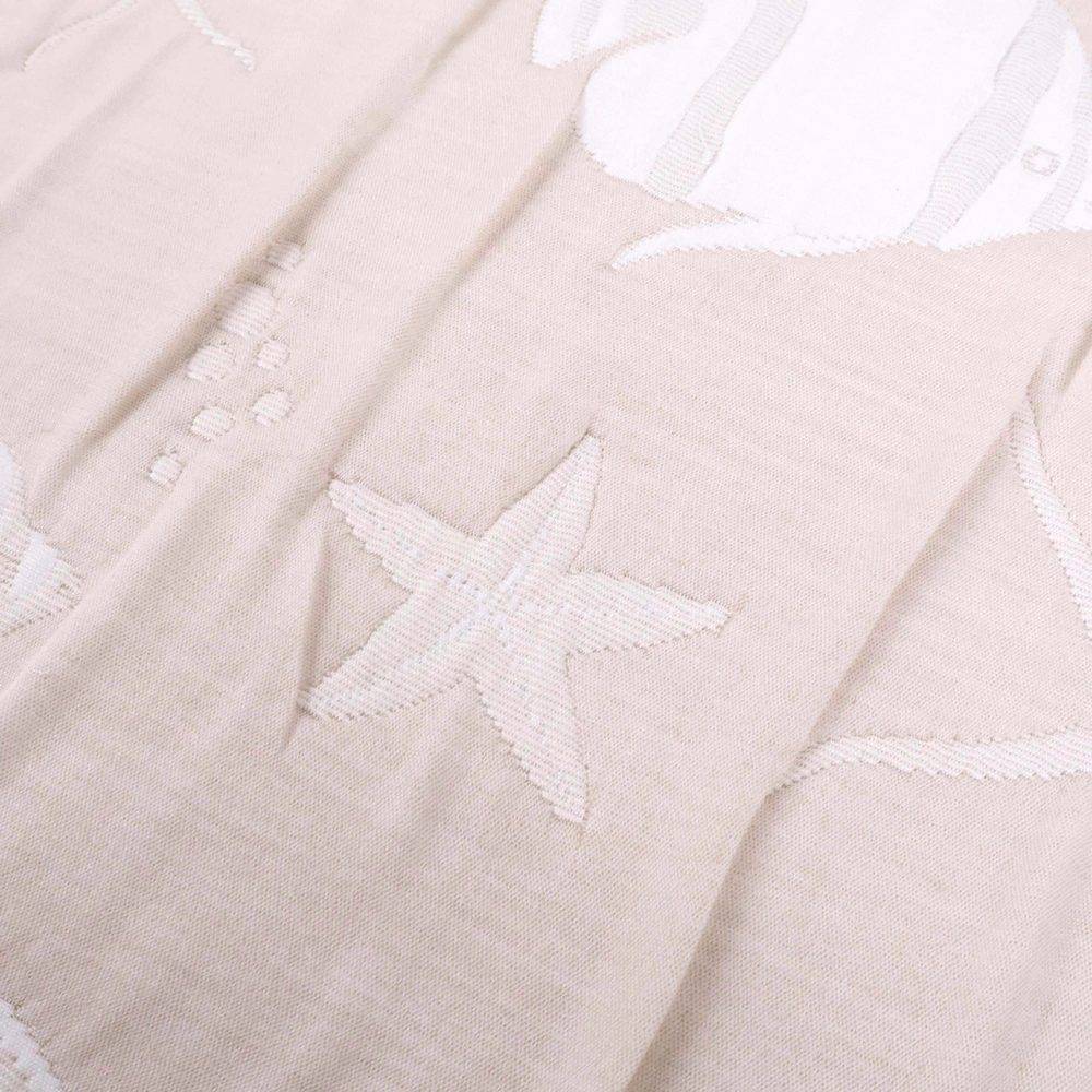 Copriletto Jacquard double face Charm Sabbia 170x260