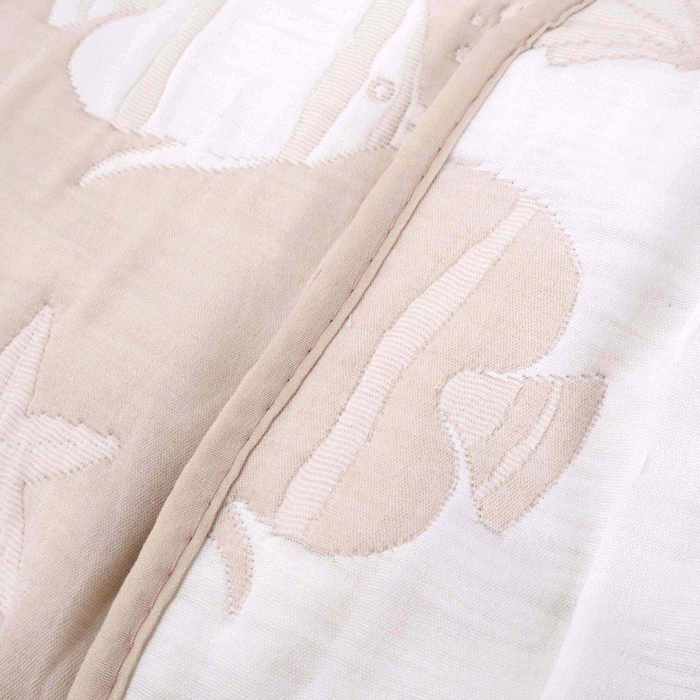 Copriletto Jacquard double face Charm Sabbia 170x260