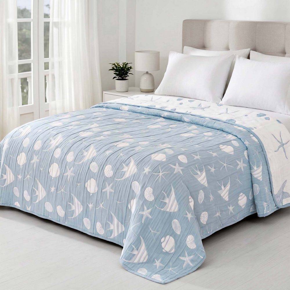 Copriletto Jacquard double face Charm Sky 210x260