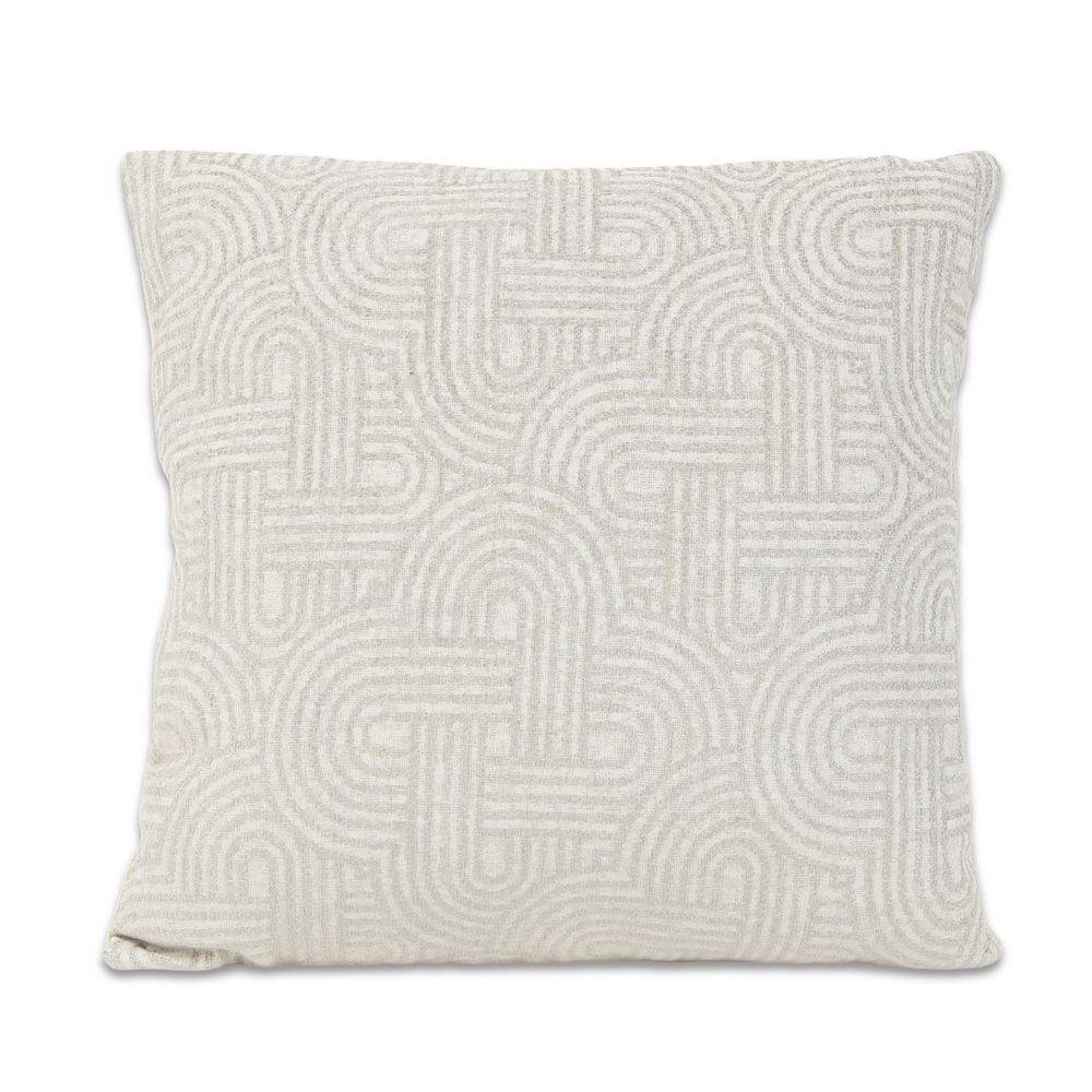 Federa Cuscino Jacquard Lumin Beige 45x45