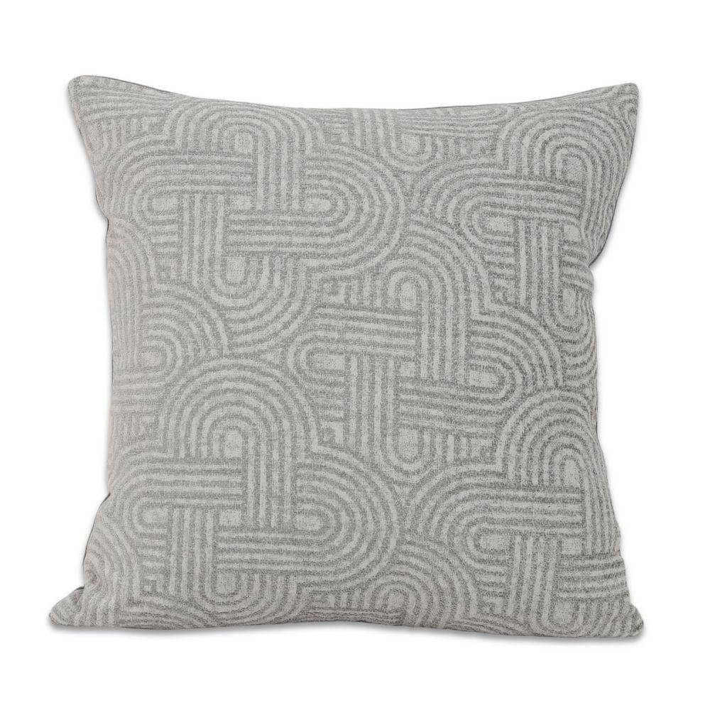 Federa Cuscino Jacquard Lumin Grigio 45x45