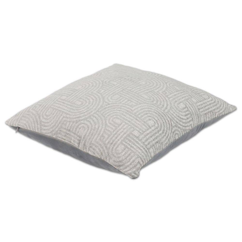 Federa Cuscino Jacquard Lumin Grigio 45x45