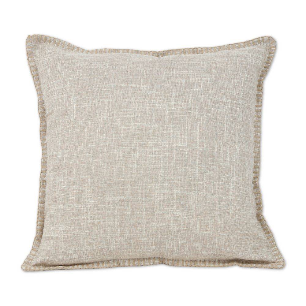 Federa Cuscino Jacquard Cliff Naturale 45x45